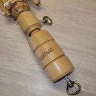 Vintage Wooden Umbrella-style Large Yarn Spinner Winder W  Clamp  rf-fr15 