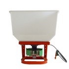 Electric Seed fertilizer Spreader Machine Broadcast Seeder Tractor  atv Front