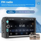 7 double 2din Car Mp5 Player Bluetooth Touch Screen Stereo Radio With Camera