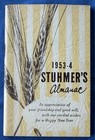 1953 Stuhmer   s Almanac Jewish Bakery Brooklyn New York City Hebrew Calendar Rye