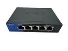 Linksys - 5-port Gigabit Ethernet Switch - Black blue  Se3005v2 - Vg