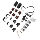 New 6dof Robot Mechanical Arm Clamp Claw Kit For College Teaching Black