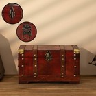 Vintiquewisetm Antique Style Wooden Trunk Small
