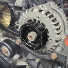 Billet Ls 3  Od Overdrive Alternator Pulley For Chevy Silverado Suburban Tahoe