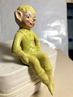 Pixie Elf vintage Ceramic Figurine 4  