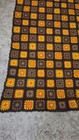 Handmade Crocheted Granny Square Afghan throw Granny Core Colorful  59  X 42  