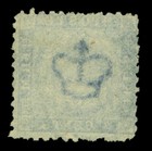 Danish West Indies  dwi  1873  Coat Of Arms  4c Blue - Perf - Scott   4 Used Fvf