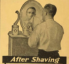 Mennen   s Toilet Powder Advertisements 1911 Man Shaving Vanity Antique Print Ad