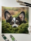 Custom Pet Portrait From Photo     Original Hand-painted Painting Of Your Pet  a3 