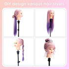 29  Mannequin Head With Hair doll Head For Cosmetology Hair Styling Training Hea