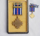  named  Ww2 Us Distinguished Flying Cross Medal Pin Patch Award Wwii Engraved