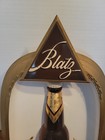 1953 Blatz Beer Back Bar Plastic Bottle Display Milwaukee Vintage