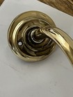 Vintage 9    Brass Wall Hook Coat Hat Towel Hanging Heavy Duty Free Shipping Usa