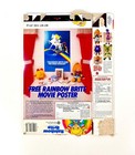 Vintage 1985 Ralston Rainbow Brite Cereal Box Mattel Toys Dolls Movie Poster