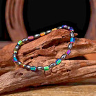 Natural Hematite Magnetic Stretch Bracelet Rainbow Anklet For Inspiration