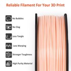 Geeetech Filament Abs  Skin Color 1 75mm 1kg roll Consumables For Fdm 3d Printer