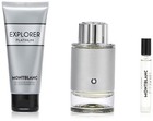 Mont Blanc  Explorer Platinum 3pcs Set  3 3oz Edp   0 25oz Edp   3 3oz Shwr Gel 