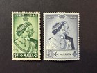 Malta    223 - 224  Mlh    2026 Scott Catalogue Value   39 05
