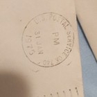 Lot Of 4 Vintage Usps Postmarked Envelopes postcards W  Stamps Incl  10c