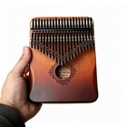 21 Key Kalimba Thumb Piano Solid Wood Mbira Finger Piano Musical Instrument Gift