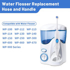 Replacement Hose And Handle Parts Compatible With Waterpik Water Flosser Wp-100