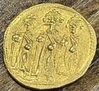 Byzantine Ancient Gold Coin Heraclius Conob Rev B35