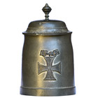 Pewter German Regimental Beer Stein 1914 15   Ww1 Era