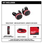 Milwaukee 2191-21nl Usb Jobsite Ear Buds W  400l Neck Light