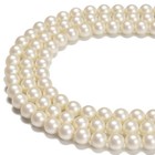 White Shell Pearl Matte Round Beads 4mm 6mm 8mm 10mm 15 5  Strand