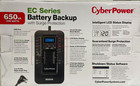 Cyberpower - Ec650lcd - Eco 650 Va  390 Watts Energy Efficient Lcd