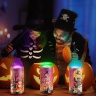 Halloween Candles With 12 Led Light Colors  Battery Operated 6 Inches  Orange