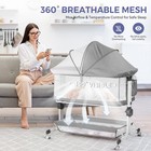 Moises Para Bebe Cama Cunita Recien Nacido Cesta De Almacenamiento Baby Bassinet