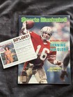 January 25  1982 Joe Montana Sports Illustrated 49ers Rookie Cover Vintage Nfl
