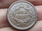 1851 Braided Hair Large Cent Penny- Fine Details