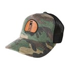 Hunter High Seat Cap Real Leather Patch Hat Hunter Hunting Leather Hunt Gift