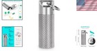 Ultralight Titanium Pill Box Keychain - 100  Waterproof Medicine Organizer