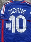 Zidane France 2006 World Cup Signed Jersey  Beckett Authentication 