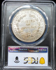 1922-h French Indo-china 1 Piastre De Commerce Silver Coin Pcgs Ms63