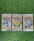 Box Fresh Mint Condition   Pokemon Fossil Booster Pack Unlimited Factory Sealed