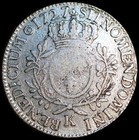 France 1 Ecu 1727 K Bordeaux Louis Xv Km    486  Aa946