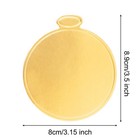 100pcs Mini Cake Boards 3 5 Inch Round Gold Base Paper Round  