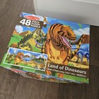Melissa   Doug 48 Piece Floor Puzzle  Land Of Dinosaurs Complete Dinosaur Puzzle