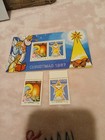 Sri Lanka-1987 -christmas-set 1 Souvenir Sheet   2 Of Stamps  - Mnh- 55 06