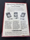 Vtg 1979 Strawberry Shortcake Pick A Berry Card Game Parker Brothers Read