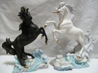 Statue Unicorn Princetongallery Horse China Porcelain Ceramic Figurine Rare Lot