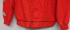 Budweiser Racing Jacket Red Nascar Style Zip Size L 2004 Earnhardt Vintage Chase
