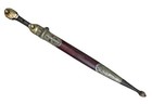 Genuine Russian Caucasian Dagger Kinjal Scabbard 19century Silver Niello W belt