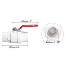 Ball Valve 1-1 4  Slip Pvc Socket End Valve For Aquarium Setup Sump Pump Pool