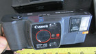 35mm Canon 50 Snappy Minolta Freedom Camera Lot New Vivitar 2800 Flash  