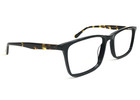 Randy Jackson Eyeglasses Frames 3056 Zyloware 021 Black Brown Tortoise 58-18-145
